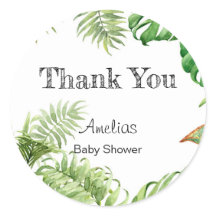 Safari Baby Showaufkleber
