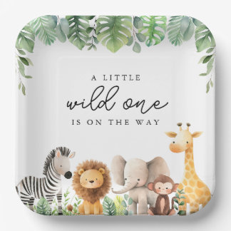 Safari Baby Showpaper Teller
