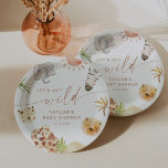 SAFARI Babydusche Pappteller<br><div class="desc">Erleben Sie eine bezaubernde Reise durch die Wildnis mit dieser köstlichen Safari-Kollektion. Mit charmanten Aquarellwiedergaben von bezauberndem Set von Tieren vor einem Hintergrund von gedämpften Wüstentönen, bringt diese Kollektion die Gelassenheit und das Wunder der Savanne zu Ihren Feiern. Perfekt für Babyduschen und Geburtstagspartys.</div>