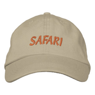 SAFARI BESTICKTE BASEBALLKAPPE