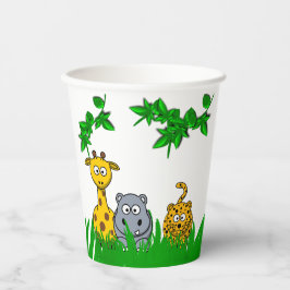 Safari Birthday Party Paper Cup Pappbecher