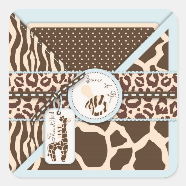 Safari Boy TY Sticker B (Vorderseite)