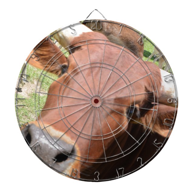Safari Brown Cow Dartscheibe (vorne)