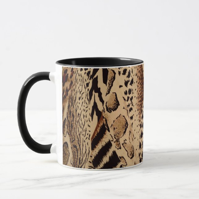 Safari Brown Tasse (Links)