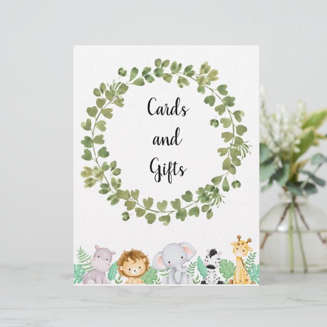 Safari Cards und Gifts Poster (Stehend Vorderseite)