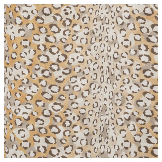 Safari-Chill-neutraler Goldkäse Stoff (Muster)