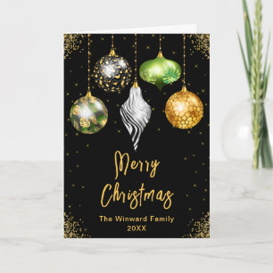 Safari-Druck-Ornamente Frohe Weihnachten
