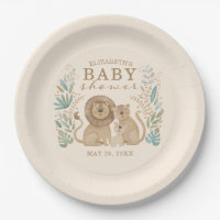 Safari-Dschungel-Löwen-Junge-Baby-Party