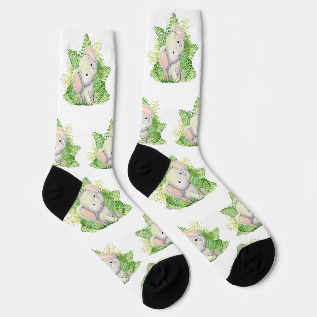 Safari Elephant Socks Socken (Rechts)