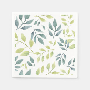 Safari Foliage Kindergeburtstag Serviette