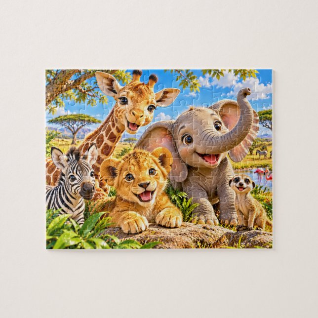 Safari-Freunde (Horizontal)
