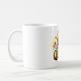 Safari-Geburtstagsköniginnenkrone Kaffeetasse