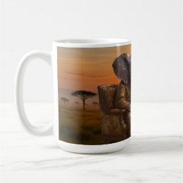 Safari Gentleman Elephant Kaffeetasse