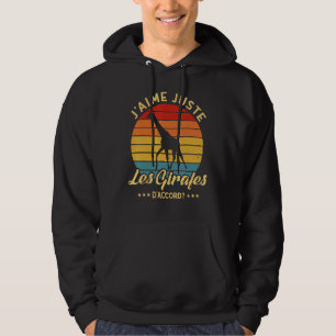 Safari Giraffe I Liebe Giraffen Hoodie