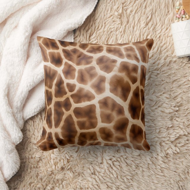 Safari Giraffe Print Kissen (Decke)