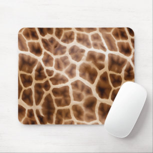 Safari Giraffe Print Mousepad