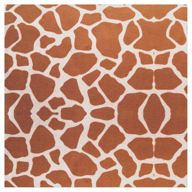 Safari-Giraffen-Muster Stoff (Nahaufnahme)