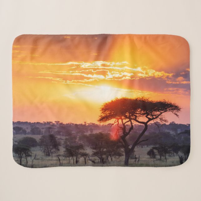 Safari im Serengeti-Nationalpark Sherpadecke (Vorderseite (Horizontal))