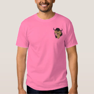 Safari-Jagd-Logo Besticktes T-Shirt