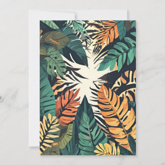 Safari Jungle Birthday Einladung