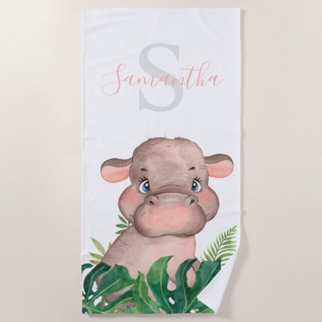 Safari Jungle Strandtuch (Vorderseite)