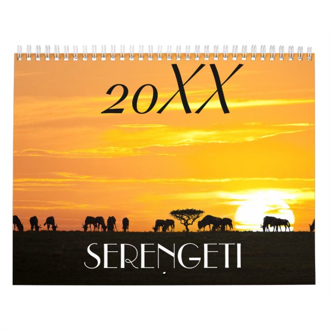 Safari Kalender (Titelbild)