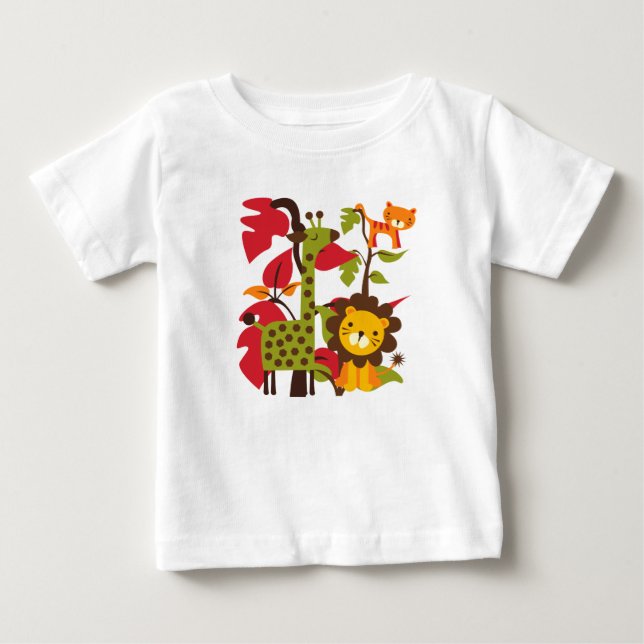 Safari-Leben Baby T-shirt (Vorderseite)