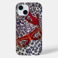 Safari Leopard Print Venice Maskenbildnis