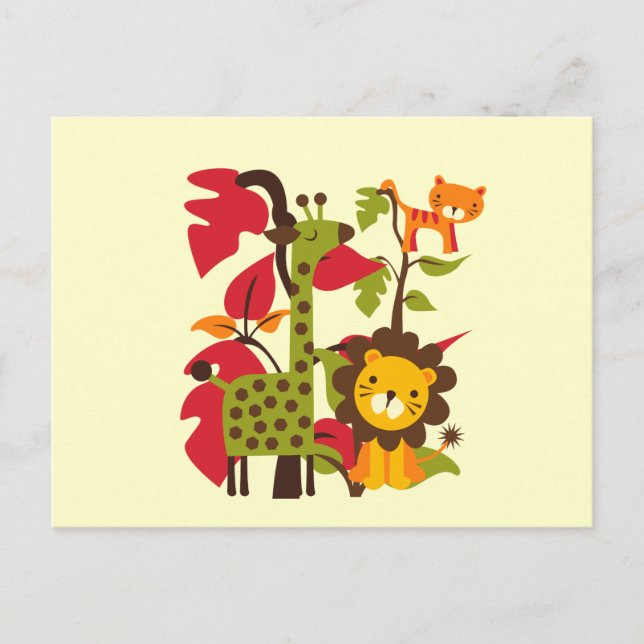 Safari Life Postkarte (Vorderseite)