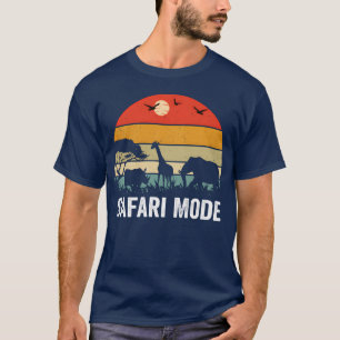 Safari-Modus Zoo-Safari-Tier-Wildtier-Tiere Junge T-Shirt