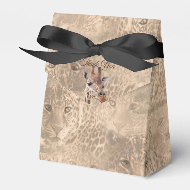 Safari Outdoor Geschenkschachtel (Vorderseite)