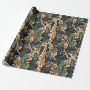 Safari Pattern Geschenkpapier