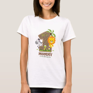 Safari personnalisé Tshirt d'anniversaire pour mam