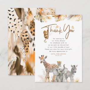 Safari Petits animaux Jungle Merci