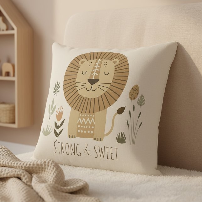 Safari Portrait Lion Ivory ID1264 Kissen (Von Creator hochgeladen)