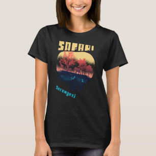 Safari Serengeti Nationalpark Afrika Tansania Big T-Shirt