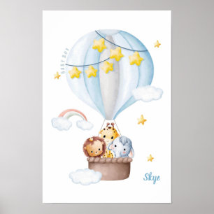 Safari Sky Dreamers individuell anpassbar Poster