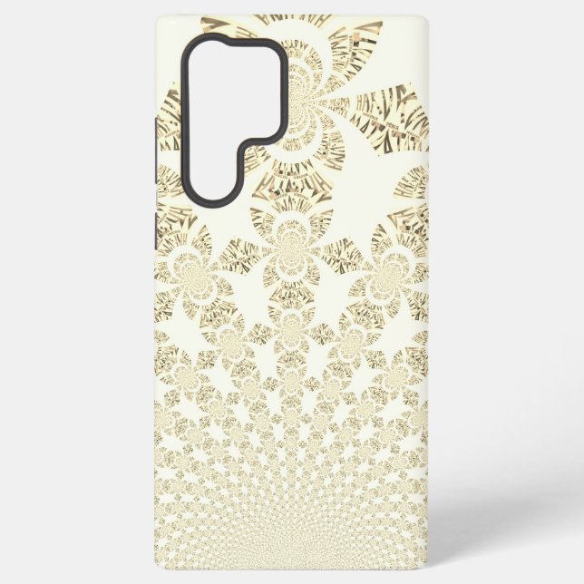 Safari Spectrum: Afrikanisches Print-Kaleidoskop Samsung Galaxy Hülle (Rückseite)