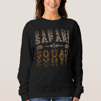 Safari Squad African Animal Family Vacacation Trip Sweatshirt
