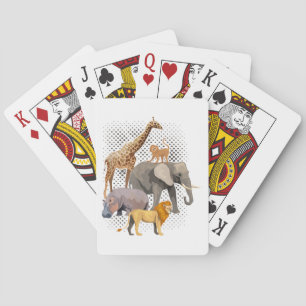 Safari Squad African Safari Tiere Funny Zoo Anim Spielkarten