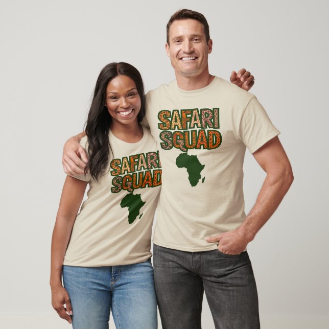 Safari Squad, afrikanisches Safari-Geschenk T-Shirt (Unisex)