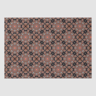 Safari Sunset Bohemisch Star Fall Mandala Tiled Seidenpapier