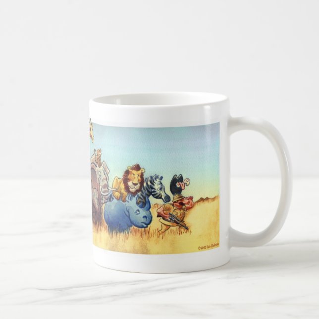Safari-Tasse Kaffeetasse (Rechts)