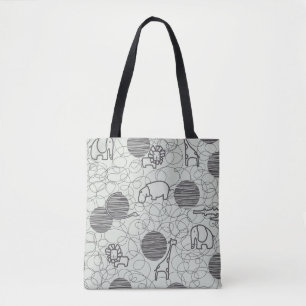 Safari-Tiere 1 Tasche