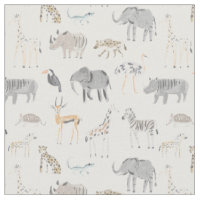 Safari-Tiere Minimalistische Kinderzimmer