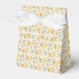 Safari-Tierkinderzimmer-Druck Geschenkschachtel