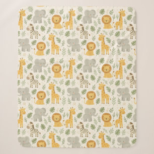 Safari-Tierkinderzimmer-Druck Sherpadecke