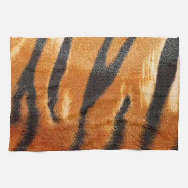 Safari-Tiger-Streifen-Druck Küchentuch (Horizontal)