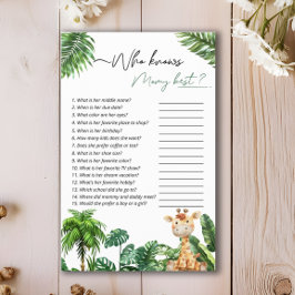 Safari Tropical, der Mommy Best Game kennt Flyer