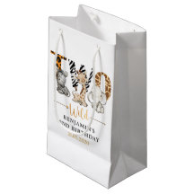 Safari Two Wild Birthday Party Kleine Geschenktasc